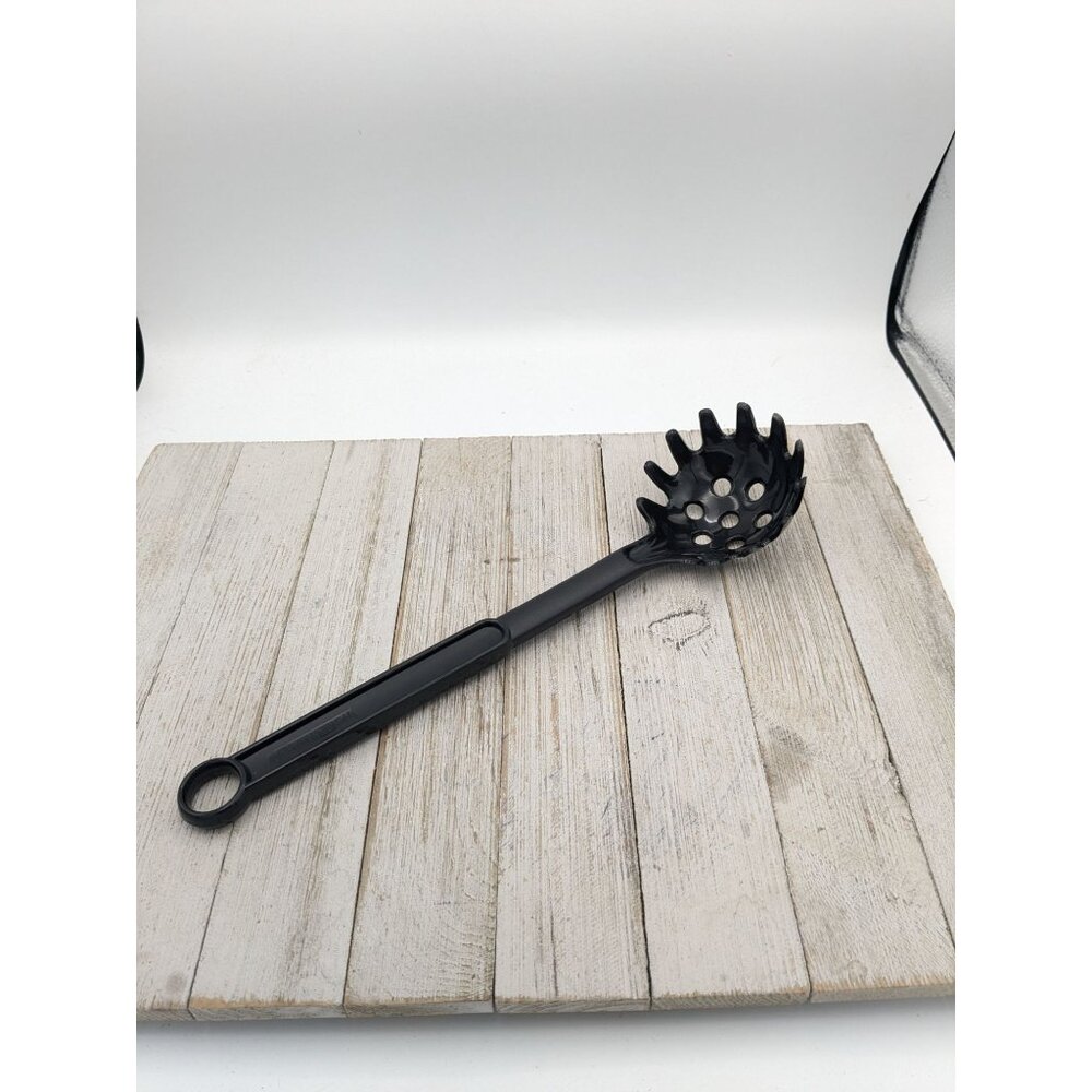 Farberware Black Spaghetti Pasta Fork 11 3/4" Fork Server Spoon Nylon